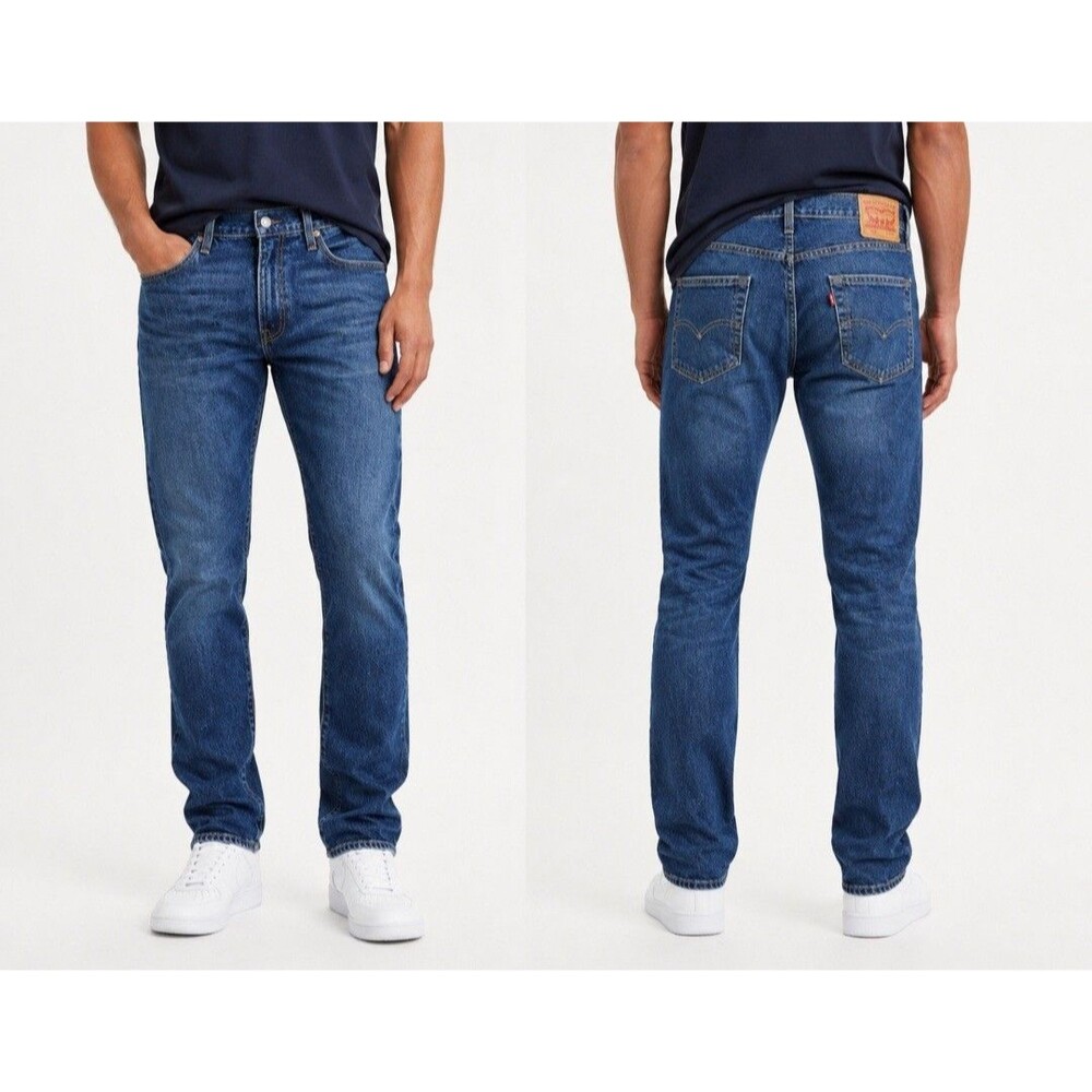 Levi's Mens 511 Slim Fit Medium Wash Jeans Sz 32 29 NWT Zip